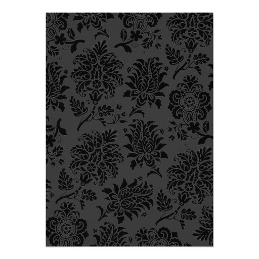 Damask Paris Couple's Shower Custom Invites
