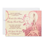 Damask Parisienne - Honeysuckle &amp; Ivory Wedding Invites