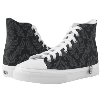 Damask Pattern 6 Printed Shoes