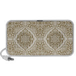 Damask Pattern Speaker, Brown speakers