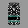 Damask Pattern with Monogram Iphone 4 Tough Cover Damask Pattern with Monogram Iphone 4 Tough Cover