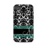 Damask Pattern with Monogram Iphone 4 Tough Cover Damask Pattern with Monogram Iphone 4 Tough Cover