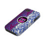 damask pattern with owl iphone 4 tough cases damask pattern with owl iphone 4 tough cases