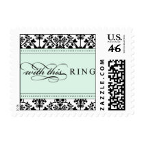 Damask Postage Stamps