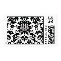 damask print postage