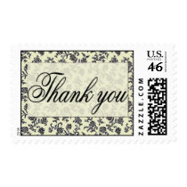 Damask print thank you stamp by aslentz Damask print thank you stamp