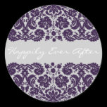 Damask Purple Wedding