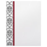 Damask Regal Letterhead Design