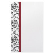 Damask Regal stationery