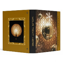 Damask Retro Photo / Business Binder