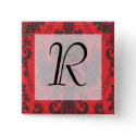 damask roses red and black