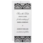 Damask Save the Date Custom Invitation