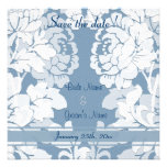 damask - secret garden save the date announcement