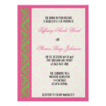 Damask Spring invitations