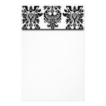 Damask Stationary Stationery