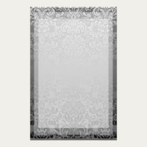 Damask stationery