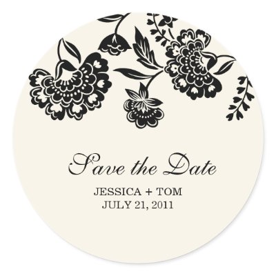 damask sticker