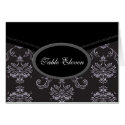 Damask Table Seating Cards | E1