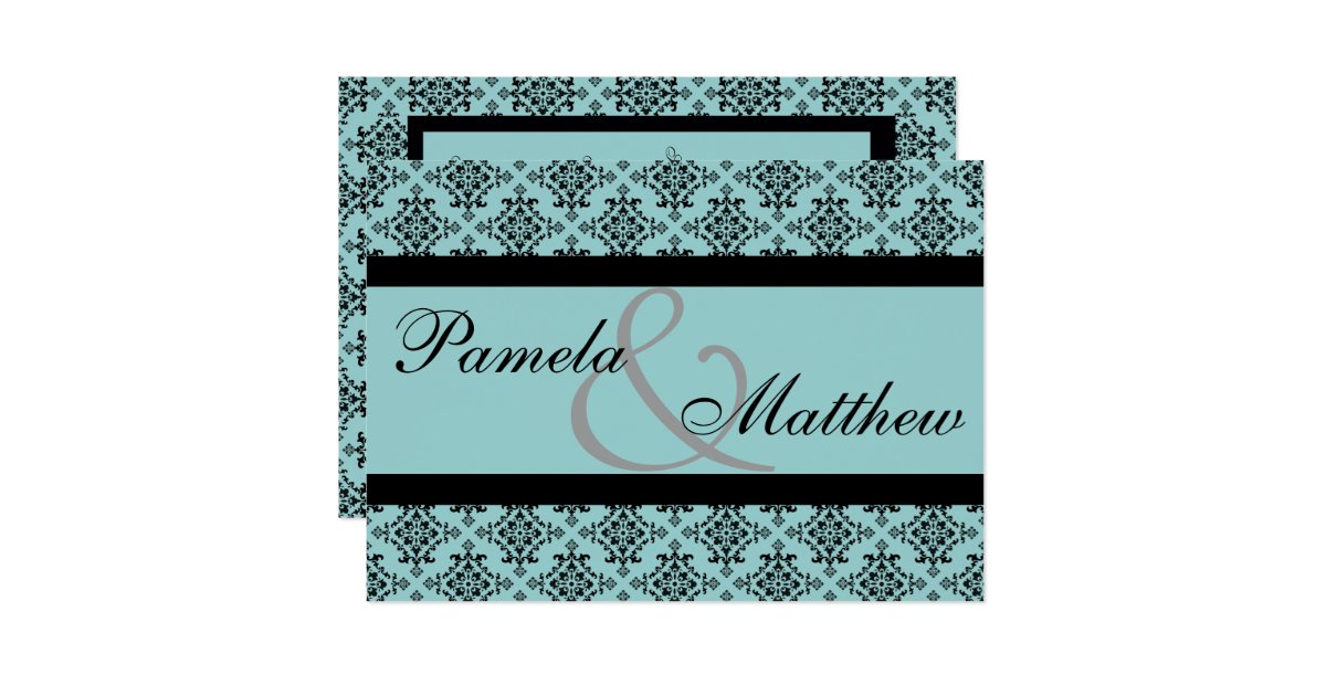 teal and black damask wedding invitations damask teal and black formal wedding invitation zazzle teal and black damask wedding invitations damask teal and black formal wedding invitation zazzle