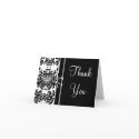 Damask Thank You- -Black... cards by samack Damask Thank You- -Black... cards