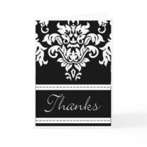 Damask Thank You card by sellabrate Damask Thank You card