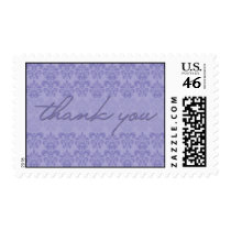 Damask Thank You Postage Stamp