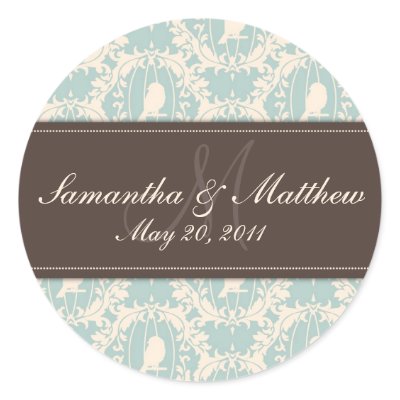Damask Tweets SD Sticker