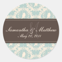 Damask Tweets SD Sticker