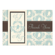 Damask Tweets TY Card 2 Invite