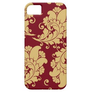 Damask vintage paisley girly chic floral pattern