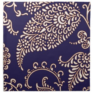 Damask vintage paisley girly floral chic pattern