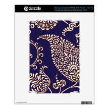 Damask vintage paisley girly floral chic pattern NOOK decal