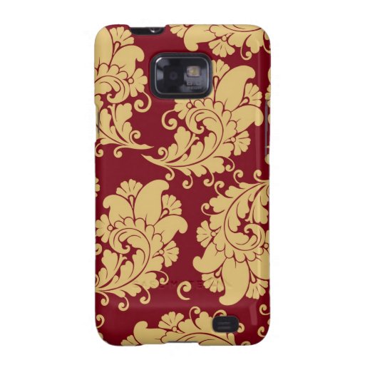 Damask vintage paisley wallpaper floral pattern samsung galaxy covers