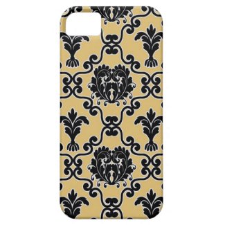 Damask vintage paisley wallpaper floral pattern iphone 5 case