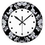 Damask Wall Clocks