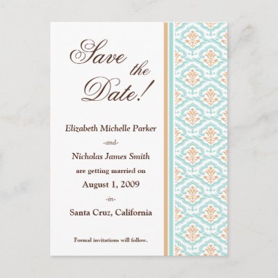 damask wallpaper. Damask Wallpaper Save the Date