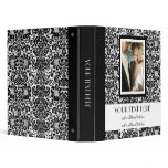 Damask Wedding Album Vinyl Binder