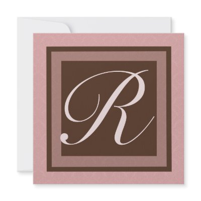 DAMASK WEDDING INVITATION