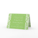 Damask Wedding Invitation White and Green/Choose cards by samack Damask Wedding Invitation White and Green/Choose cards