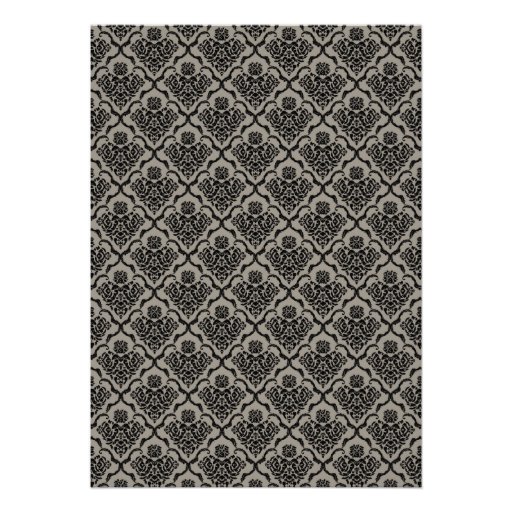 Damask Wedding Invitations