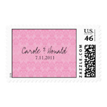 Damask Wedding Postage Stamp