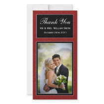 Damask Wedding Thank You Card photo cards by SoCalTeeShirts Damask Wedding Thank You Card photo cards