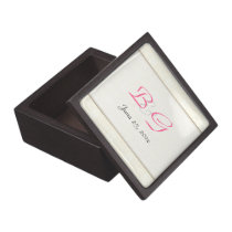 Damask White WEDDING premium gift boxes