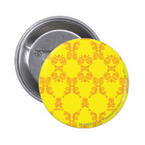Damask Yellow-Orange buttons