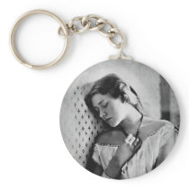 Dame Ellen Terry ~ 1864 Shakespearean Actress Keychains