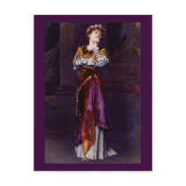 Dame Ellen Terry as Imogen - Alma-Tadema Postcard