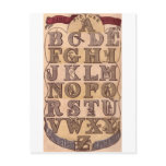 Dame Wonder's Amusing Alphabet Post Cards