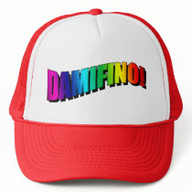 DAMIFINO! Trucker Hat by memphison DAMIFINO! Trucker Hat