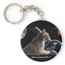 Damn lousy GPS !!! Keychain