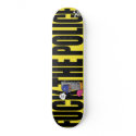 "Damn Pigs" Skate Deck skateboards by 40ozcomics "Damn Pigs" Skate Deck skateboards